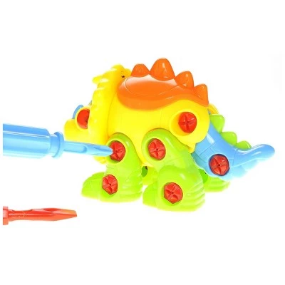Insten Take Apart Stegosaurus Dinosaur Toy With Lights And Sounds, Stem Toys - Image 7