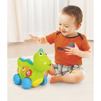 Insten Musical Dinosaur Toy With Lights, Sounds, And Educational Activities for Toddlers - Image 2