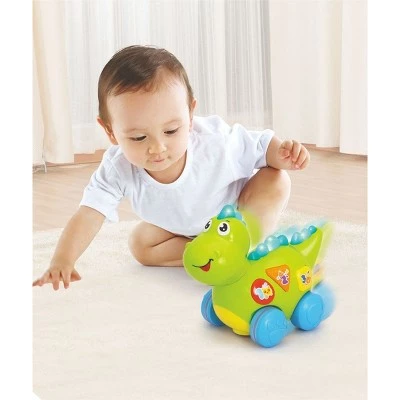 Insten Musical Dinosaur Toy With Lights, Sounds, And Educational Activities for Toddlers - Image 3