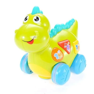 Insten Musical Dinosaur Toy With Lights, Sounds, And Educational Activities for Toddlers - Image 4
