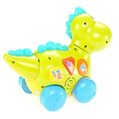 Insten Musical Dinosaur Toy With Lights, Sounds, And Educational Activities for Toddlers - Image 5