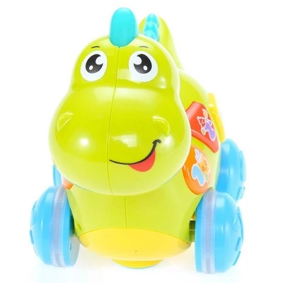 Insten Musical Dinosaur Toy With Lights, Sounds, And Educational Activities for Toddlers - Image 6
