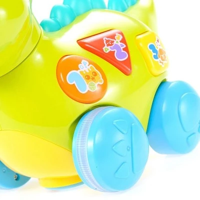 Insten Musical Dinosaur Toy With Lights, Sounds, And Educational Activities for Toddlers - Image 7