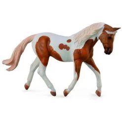 Breyer Animal Creations Breyer CollectA Series Palomino Pinto Mare Model Horse