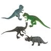 Kaplan Early Learning Company Battat Vinyl Dinosaurs Pretend Play - Set of 11