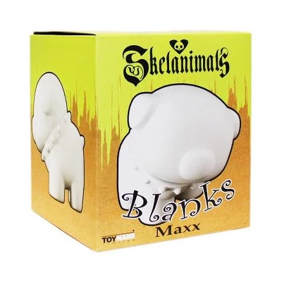 Toynami, Inc. Skelanimals Maxx the Bulldog 4 Inch Blank Vinyl Figure - Image 2