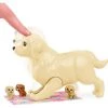 ​Barbie and Newborn Pups Playset - Brunette