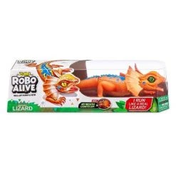 Robo Alive Robotic Orange Lizard Toy by ZURU