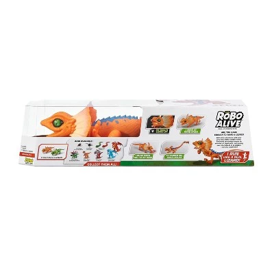 Robo Alive Robotic Orange Lizard Toy by ZURU - Image 5