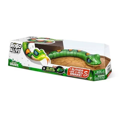 Robo Alive Robotic Green Snake Toy by ZURU