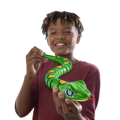 Robo Alive Robotic Green Snake Toy by ZURU - Image 2