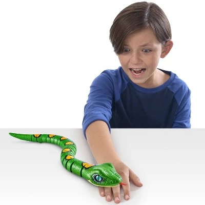 Robo Alive Robotic Green Snake Toy by ZURU - Image 4