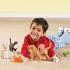 Learning Resources Jumbo Domestic Pets I Cat, Dog, Rabbit, Guinea Pig, Fish and Bird, 6 Animals
