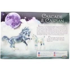 Breyer Animal Creations Breyer Traditional 1/9 Model Mare & Foal Set- Cascade & Caspian