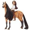 Breyer Animal Creations Breyer 1:12 Classics Spirit Riding Free Spirit & Lucky Model Horse Set