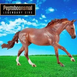 Breyer Animal Creations Breyer Traditional 1:9 Scale Model Horse | Peptoboonsmal | Champion Cutting Horse