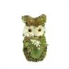 Northlight 8.5" Brown and Green Decorative Owl Spring Table Top Figure