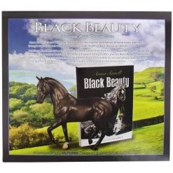Breyer Animal Creations Breyer 1:12 Black Beauty Horse and Book Set