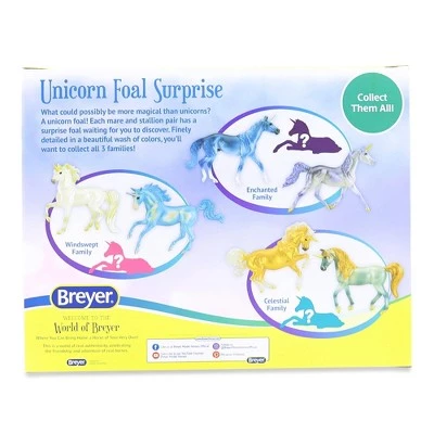 Breyer Animal Creations Breyer Unicorn Foal Surprise | Enchanted Family