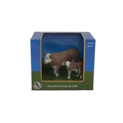 Big Country Toys 1/20 Hereford Cow & Calf 403