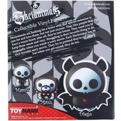 Toynami, Inc. Skelanimals 4.5 Inch Collectible Vinyl Figure | Diego the Bat