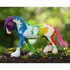 Breyer Animal Creations Breyer Traditional 1:9 Scale Model Horse | Equidae Rainbow Decorator