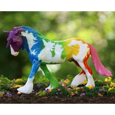 Breyer Animal Creations Breyer Traditional 1:9 Scale Model Horse | Equidae Rainbow Decorator