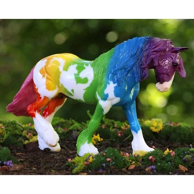 Breyer Animal Creations Breyer Traditional 1:9 Scale Model Horse | Equidae Rainbow Decorator - Image 2