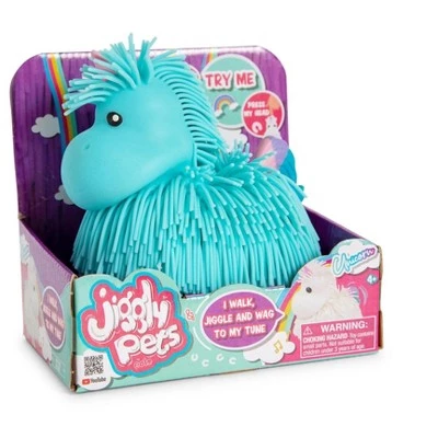 Eolo Toys Eolo Jiggly Pets Walking Unicorn With Sound | Blue