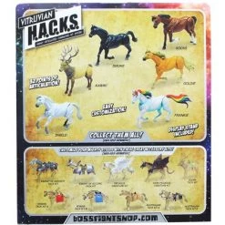 Boss Fight Studio, LLC Vitruvian H.A.C.K.S. Mighty Steeds Action Figure Mount | Goldie (Palomino Horse)