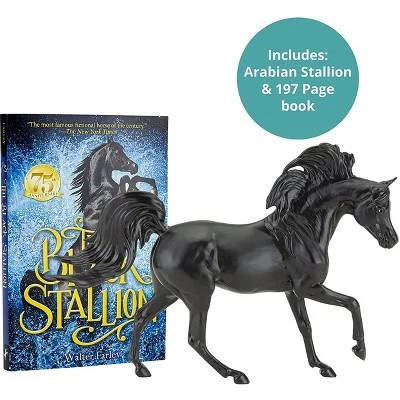 Breyer Animal Creations Breyer The Black Stallion Model Horse and Book Set - Image 3